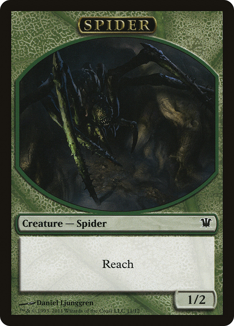 Spider Token (ISD-011) [Innistrad Tokens]