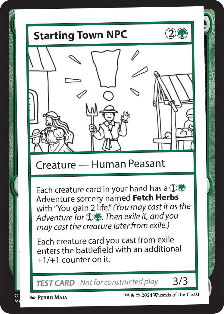 Starting Town NPC [Mystery Booster 2]