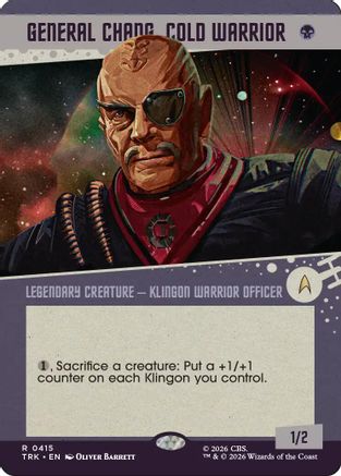 General Chang, Cold Warrior (Showcase) (TRK-415) [Star Trek]