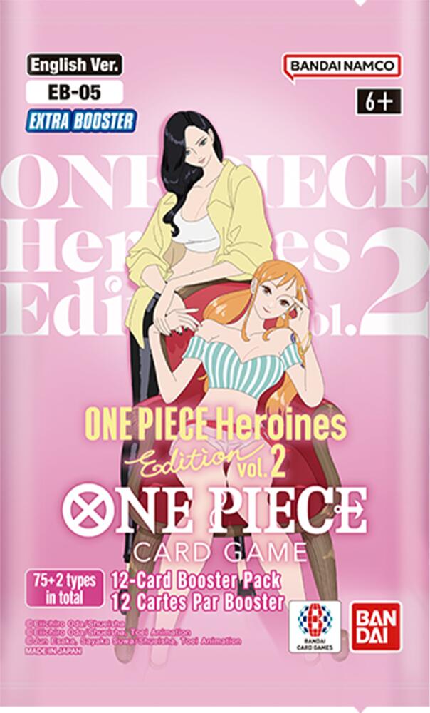 EB-05 - One Piece Heroines Edition Vol. 2 - Booster Pack (Six Per-Person Per-Day)