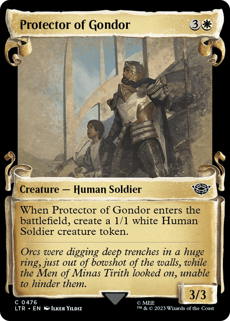 Protector of Gondor (Showcase Scrolls) (LTR-476) [The Lord of the Rings: Tales of Middle-earth]