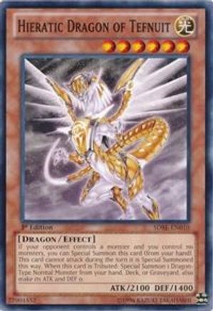 Hieratic Dragon of Tefnuit (Common) (SDBE-EN010) - Structure Deck: Saga of Blue-Eyes White Dragon Unlimited