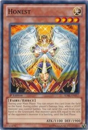 Honest (Common) (SDBE-EN017) - Structure Deck: Saga of Blue-Eyes White Dragon 1st Edition