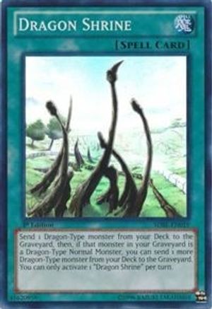 Dragon Shrine (Super Rare) (SDBE-EN019) - Structure Deck: Saga of Blue-Eyes White Dragon Unlimited