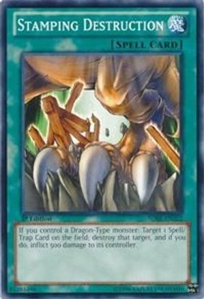 Stamping Destruction (Common) (SDBE-EN022) - Structure Deck: Saga of Blue-Eyes White Dragon Unlimited