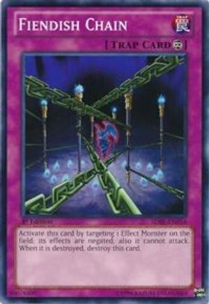 Fiendish Chain (Common) (SDBE-EN034) - Structure Deck: Saga of Blue-Eyes White Dragon Unlimited