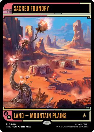 Sacred Foundry (TRK-400) [Star Trek] Foil