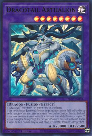 Dracotail Arthalion (Ultra Rare) (26LP-EN003) - Limited Pack World Championship 2026 1st Edition