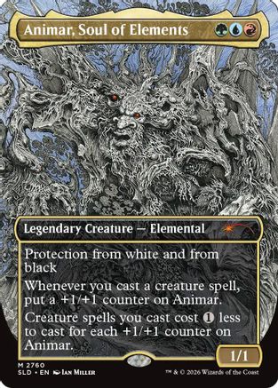 Animar, Soul of Elements (SLD-2760) [Secret Lair Drop Series] Foil
