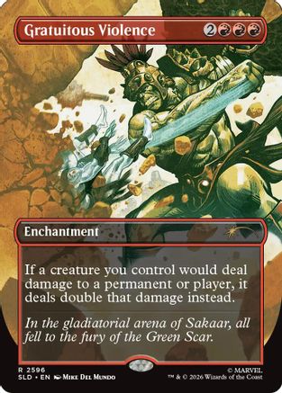 Gratuitous Violence (SLD-2596) [Secret Lair Drop Series] Foil