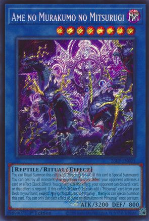 Ame no Murakumo no Mitsurugi (Secret Rare) (26LP-EN021) - Limited Pack World Championship 2026 1st Edition
