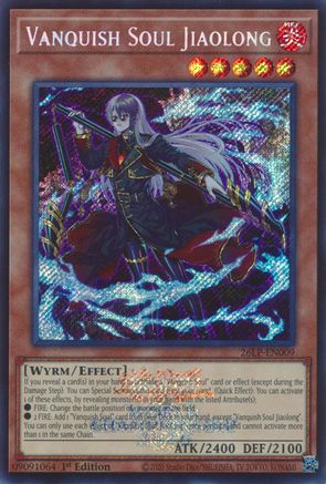 Vanquish Soul Jiaolong (Secret Rare) (26LP-EN009) - Limited Pack World Championship 2026 1st Edition