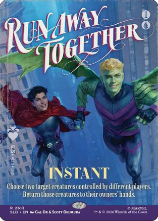 Run Away Together (SLD-2613) [Secret Lair Drop Series]