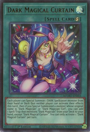 Dark Magical Curtain (Ultra Rare) (MAMO-EN003) - Magnificent Monsters 1st Edition