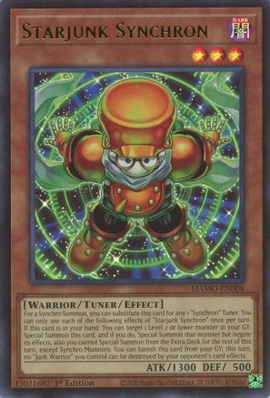 Starjunk Synchron (Ultra Rare) (MAMO-EN008) - Magnificent Monsters 1st Edition