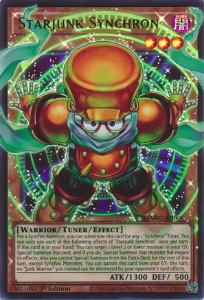 Starjunk Synchron (Extended Art) (Ultra Rare) (MAMO-EN008) - Magnificent Monsters 1st Edition