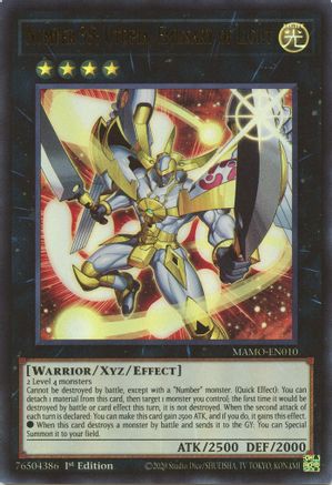 Number 39: Utopia, Emissary of Light (Ultra Rare) (MAMO-EN010) - Magnificent Monsters 1st Edition