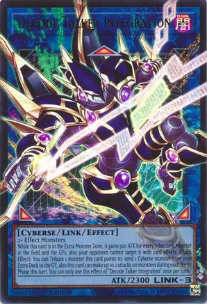 Decode Talker Integration (Extended Art) (Ultra Rare) (MAMO-EN016) - Magnificent Monsters 1st Edition