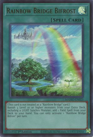 Rainbow Bridge Bifrost (Ultra Rare) (MAMO-EN023) - Magnificent Monsters 1st Edition