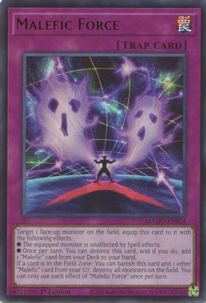 Malefic Force (Ultra Rare) (MAMO-EN024) - Magnificent Monsters 1st Edition