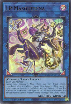 I:P Masquerena (Ultra Rare) (MAMO-EN029) - Magnificent Monsters 1st Edition