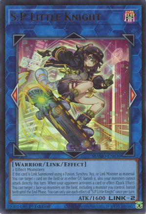 S:P Little Knight (Ultra Rare) (MAMO-EN030) - Magnificent Monsters 1st Edition