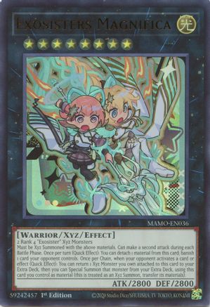 Exosisters Magnifica (Ultra Rare) (MAMO-EN036) - Magnificent Monsters 1st Edition