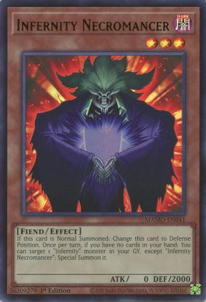 Infernity Necromancer (Ultra Rare) (MAMO-EN041) - Magnificent Monsters 1st Edition