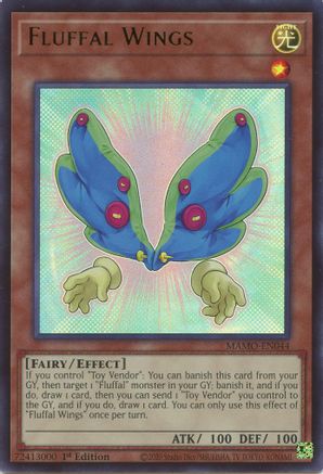 Fluffal Wings (Ultra Rare) (MAMO-EN044) - Magnificent Monsters 1st Edition