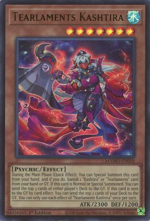 Tearlaments Kashtira (Ultra Rare) (MAMO-EN050) - Magnificent Monsters 1st Edition