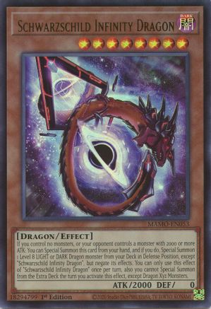 Schwarzschild Infinity Dragon (Ultra Rare) (MAMO-EN053) - Magnificent Monsters 1st Edition