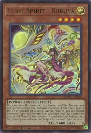 Tenyi Spirit - Suruya (Ultra Rare) (MAMO-EN056) - Magnificent Monsters 1st Edition