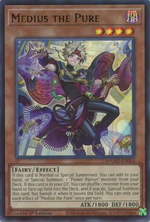 Medius the Pure (Ultra Rare) (MAMO-EN063) - Magnificent Monsters 1st Edition