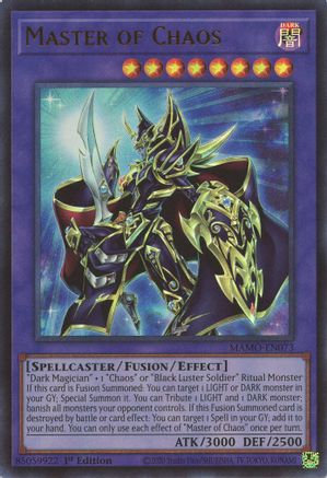Master of Chaos (Ultra Rare) (MAMO-EN073) - Magnificent Monsters 1st Edition