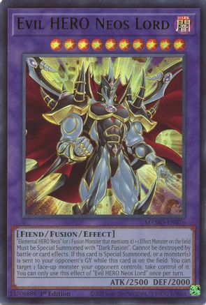 Evil HERO Neos Lord (Ultra Rare) (MAMO-EN076) - Magnificent Monsters 1st Edition