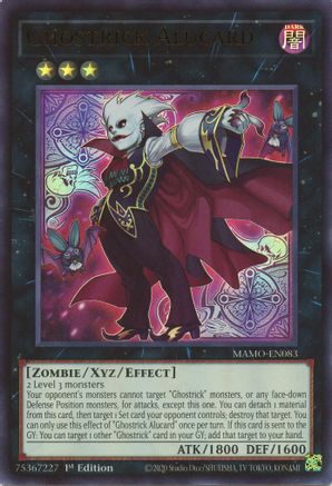 Ghostrick Alucard (Ultra Rare) (MAMO-EN083) - Magnificent Monsters 1st Edition