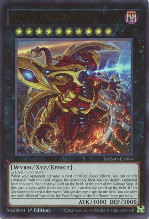 Varudras, the Final Bringer of the End Times (Ultra Rare) (MAMO-EN084) - Magnificent Monsters 1st Edition