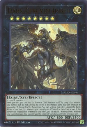 Dark Ceruvim Irisfil (Ultra Rare) (MAMO-EN086) - Magnificent Monsters 1st Edition
