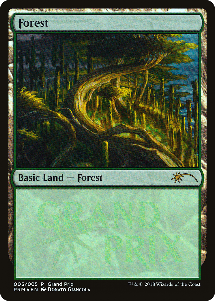 Forest (GPP-005) [Grand Prix Promos] Foil