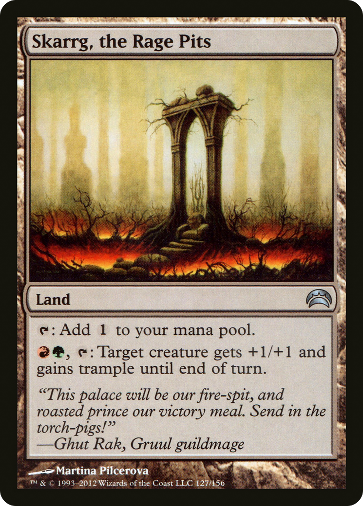 Skarrg, the Rage Pits (PC2-127) [Planechase 2012] Foil