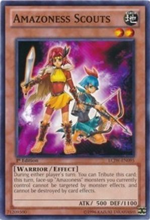 Amazoness Scouts (Common) (LCJW-EN095) - Legendary Collection 4: Joey's World 1st Edition