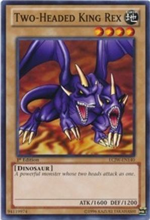 Two-Headed King Rex (Common) (LCJW-EN140) - Legendary Collection 4: Joey's World 1st Edition