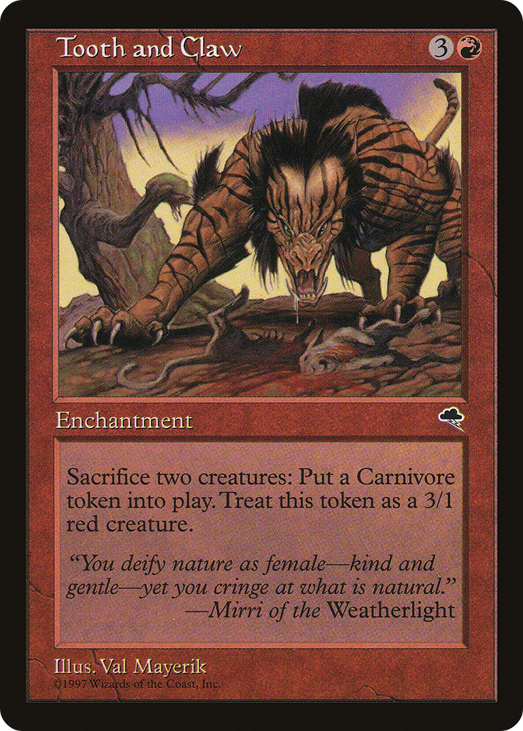 Tooth and Claw (TMP-210) [Tempest]