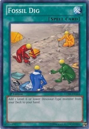 Fossil Dig (Common) (LCJW-EN164) - Legendary Collection 4: Joey's World 1st Edition