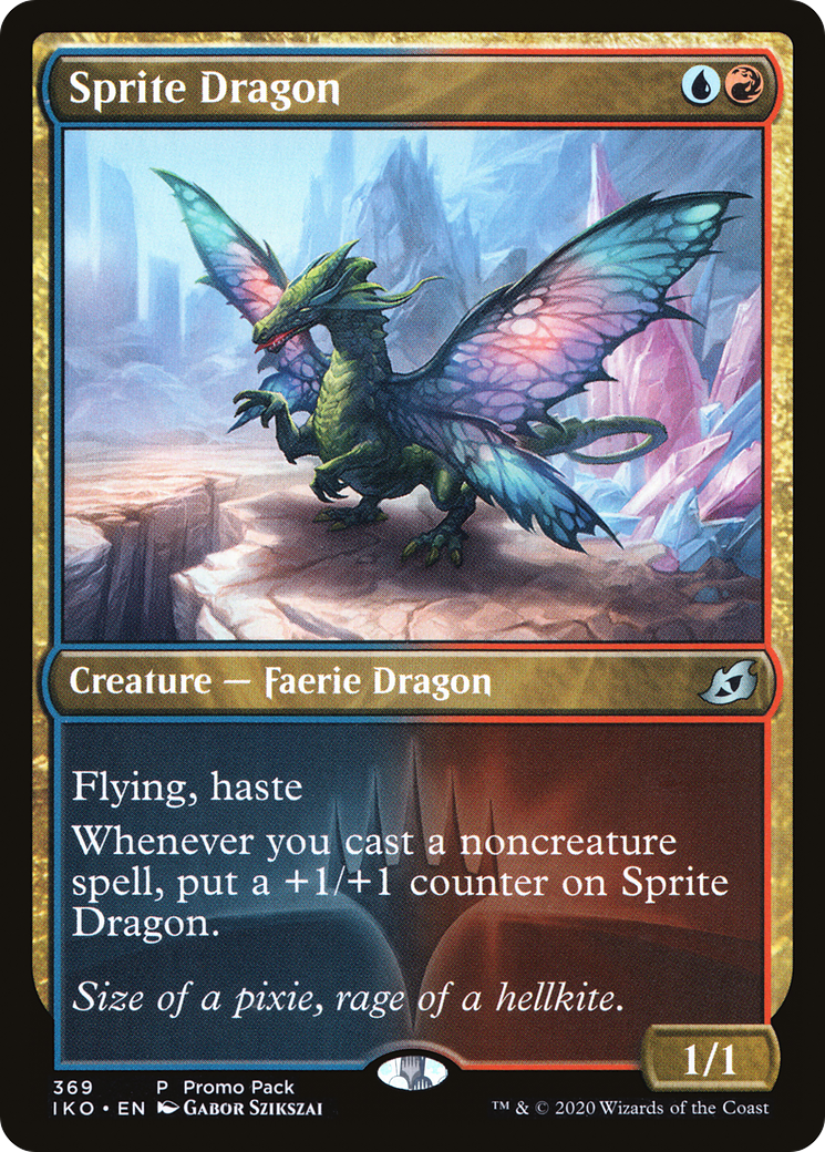 Sprite Dragon (PPIKO-369) [Promo Pack: Ikoria: Lair of Behemoths] Foil