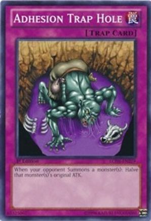 Adhesion Trap Hole (Common) (LCJW-EN274) - Legendary Collection 4: Joey's World 1st Edition
