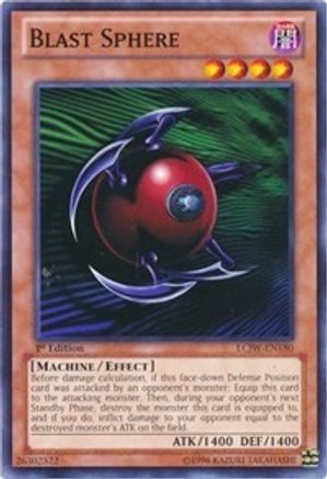 Blast Sphere (Common) (LCJW-EN180) - Legendary Collection 4: Joey's World 1st Edition
