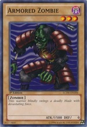 Armored Zombie (Common) (LCJW-EN184) - Legendary Collection 4: Joey's World 1st Edition