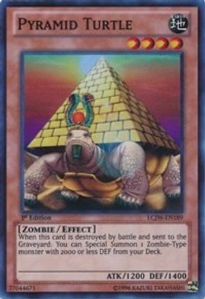 Pyramid Turtle (Super Rare) (LCJW-EN189) - Legendary Collection 4: Joey's World 1st Edition