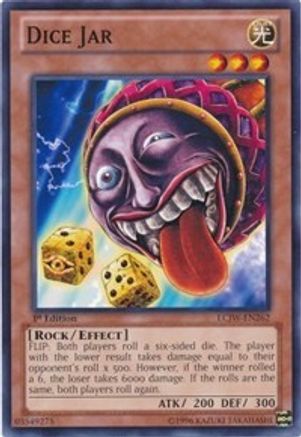 Dice Jar (Common) (LCJW-EN262) - Legendary Collection 4: Joey's World 1st Edition